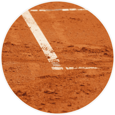 Picture of a clay court